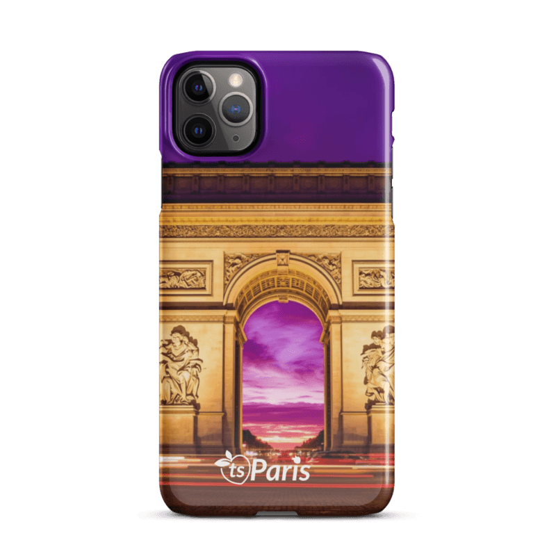 tsgabrielle® • Paris - Arc de Triomphe • Snap Case Compatible with iPhone® • Latest Models - View 3