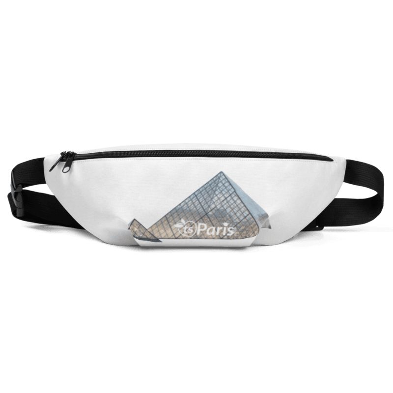 tsgabrielle® • Paris - The Louvre Pyramid • Fanny Pack • 2 Sizes - View 1