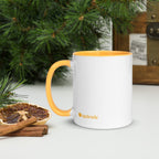 tsgabrielle • Mugg med gyllengul insida • Keramik • 325 ml
