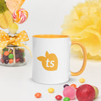 tsgabrielle • Mugg med gyllengul insida • Keramik • 325 ml