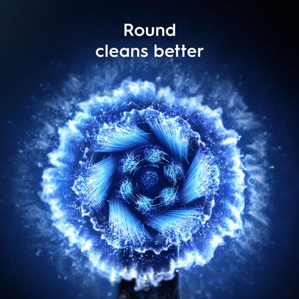 Oral-B • iO Series 10 • Rechargeable Electric Toothbrush with Visible Pressure Sensor to Protect Gums • 2 Min Timer • 2 Colors • 7 Cleaning Settings • 4 Replacement Toothbrush Heads • Charging Travel •