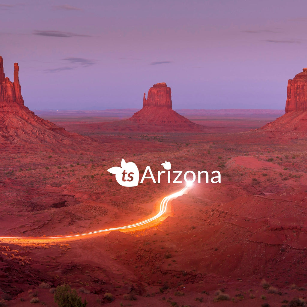 tsgabrielle® • Arizona - Tucson bergskedja • Bubbelfri klistermärke • 3 storlekar