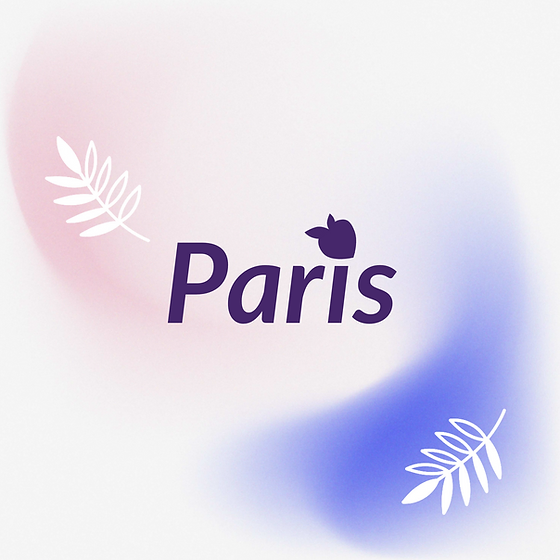 tsgabrielle • Paris - Triumfbågen • Minimalistisk ryggsäck • Vit