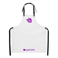 tsgabrielle® • Apron • White • 100% Polyester • White Polyester
