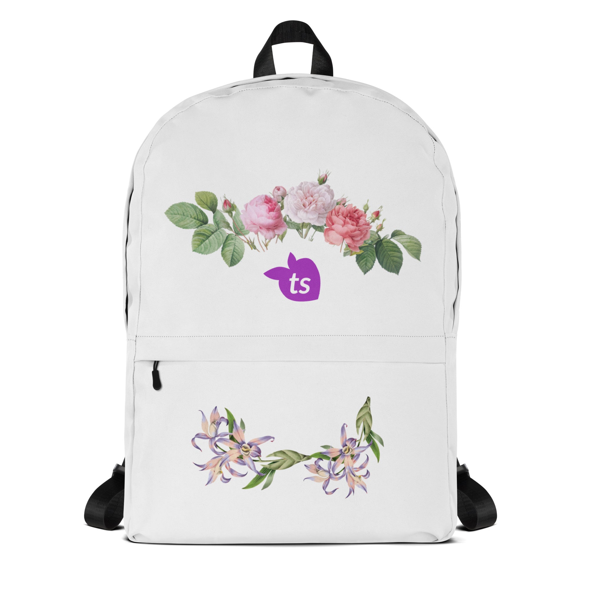tsgabrielle® • TransFLOWer • Backpack • Polyester Zipper Zipper