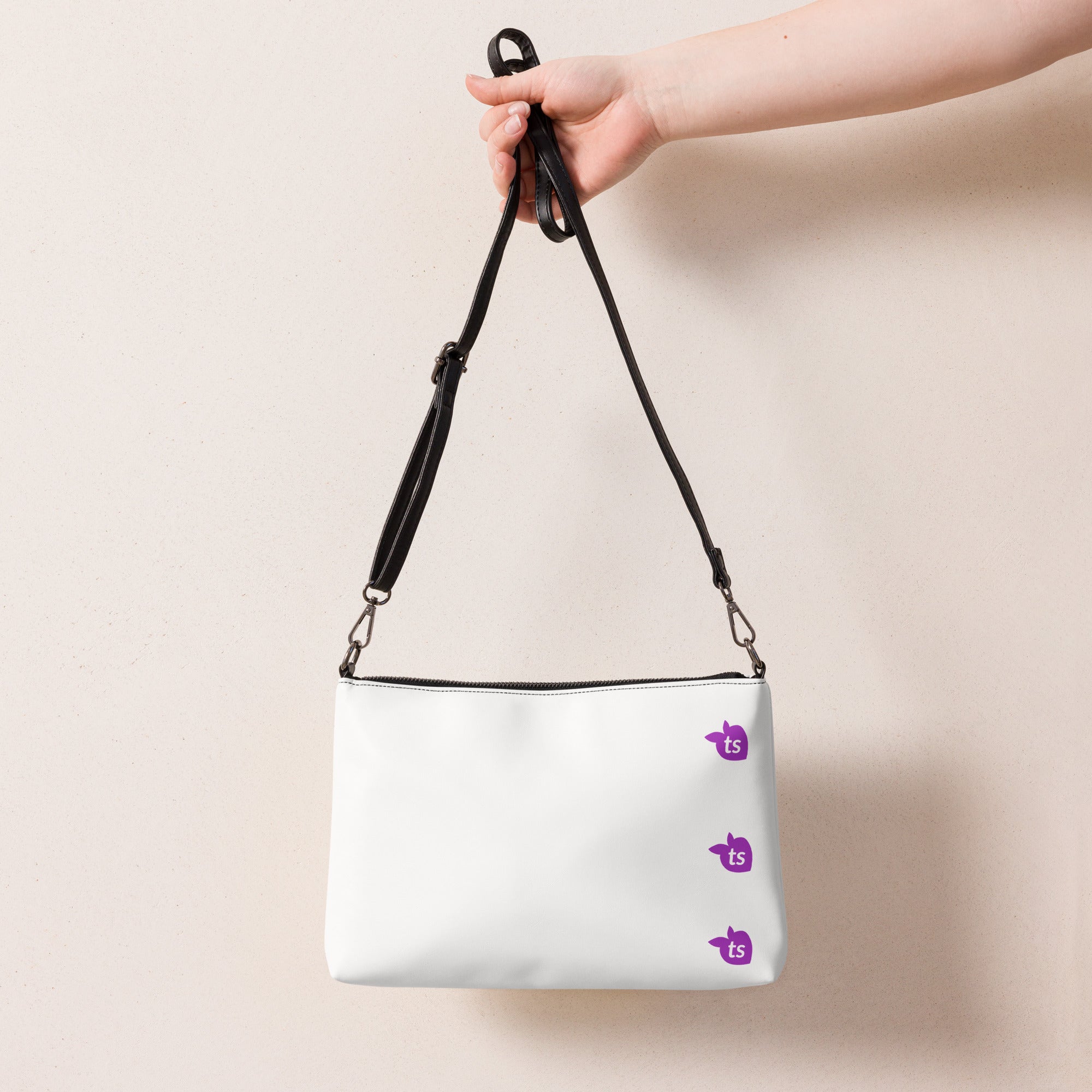 tsgabrielle® • Crossbody Bag • White • 29 cm x 20 cm •