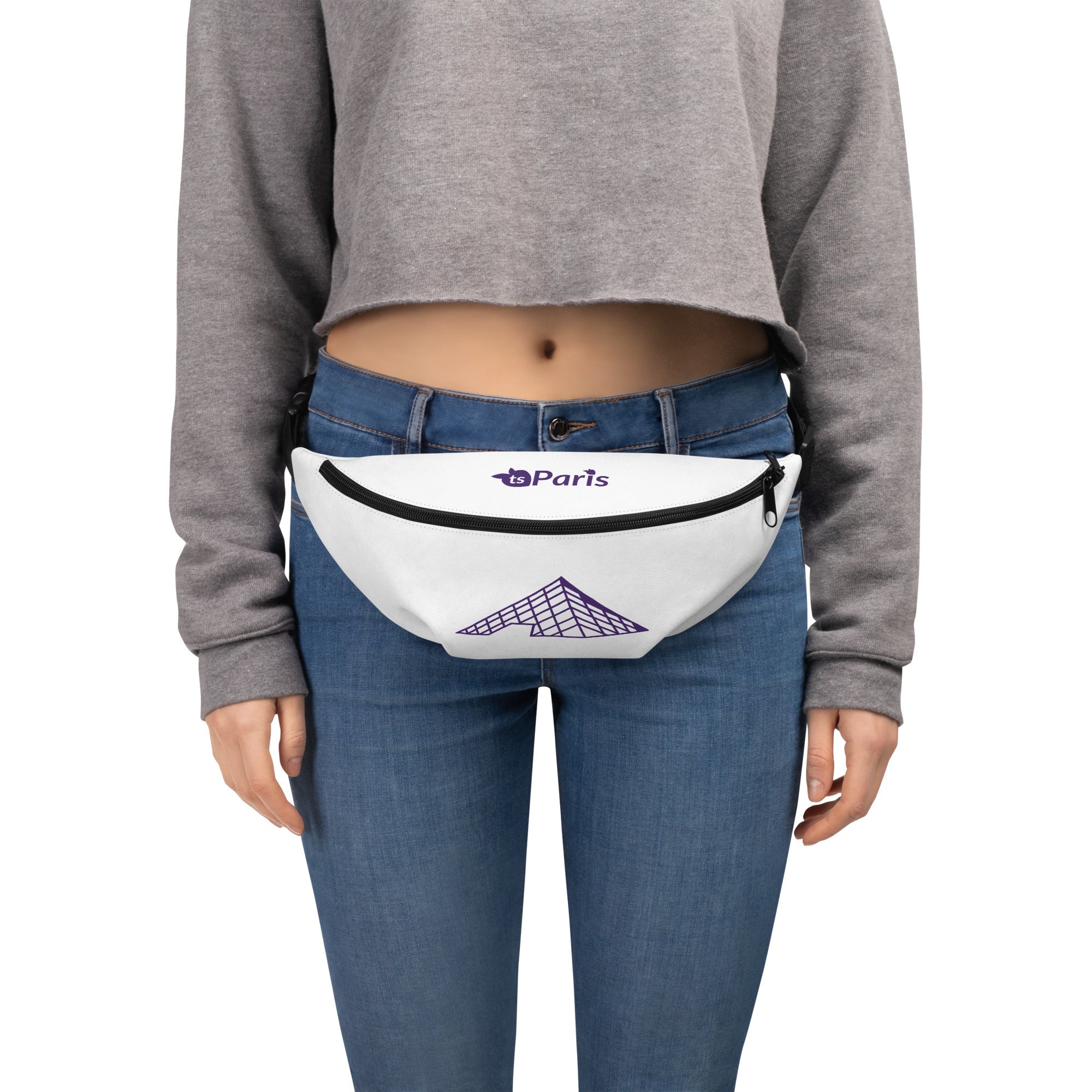tsgabrielle® • Paris - The Louvre Pyramid • Fanny Pack • 2 Sizes •