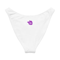 tsgabrielle® • For Her 👗 • TransFLOWer • V-Cut Bikini • Bottom • White •