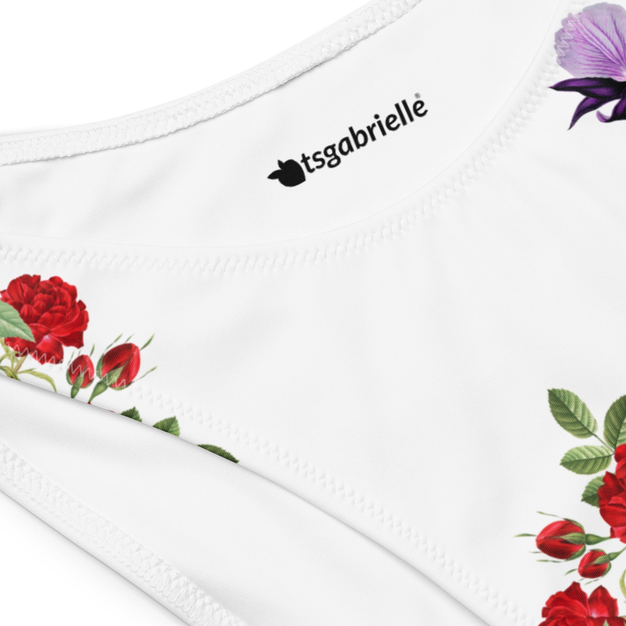 tsgabrielle® • For Her 👗 • TransFLOWer • V-Cut Bikini • Bottom • White •
