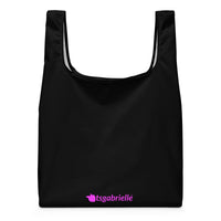 tsgabrielle® • Flamant 🦩 Rose • Shopping Bag • Black •