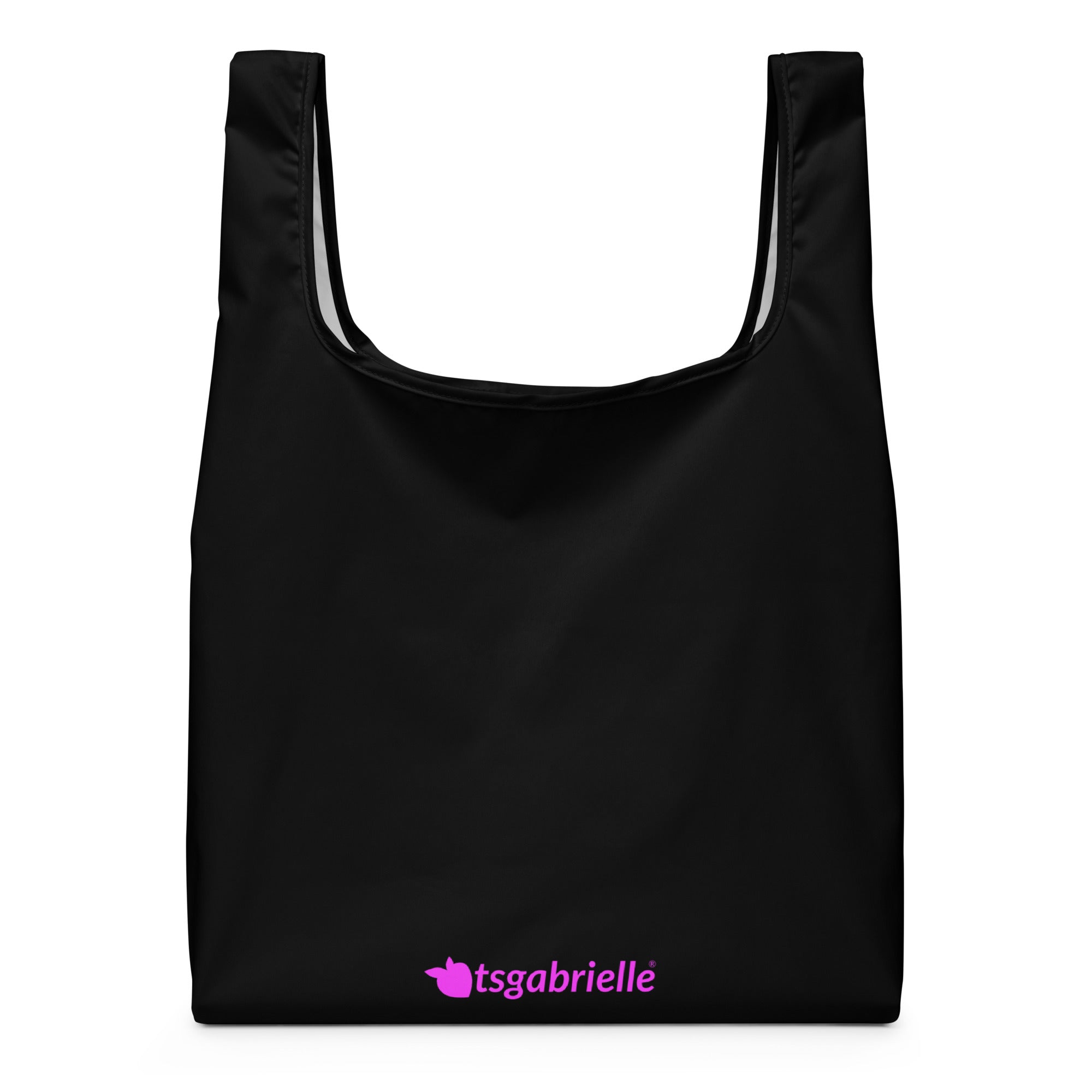 tsgabrielle® • Flamant 🦩 Rose • Shopping Bag • Black •