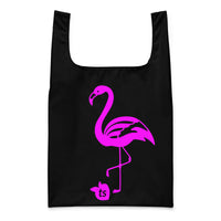 tsgabrielle® • Flamant 🦩 Rose • Shopping Bag • Black • Black One size Dual