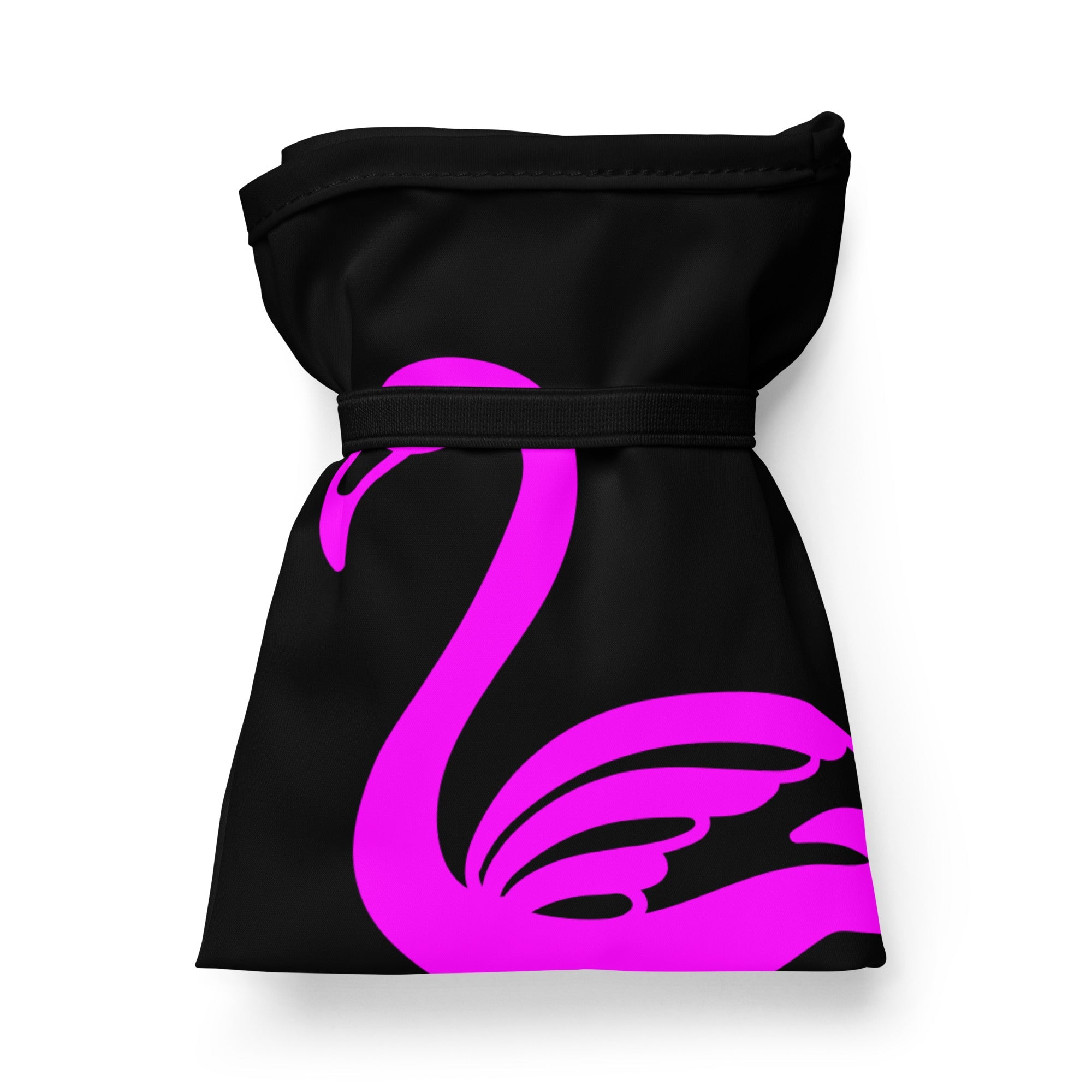 tsgabrielle® • Flamant 🦩 Rose • Shopping Bag • Black •