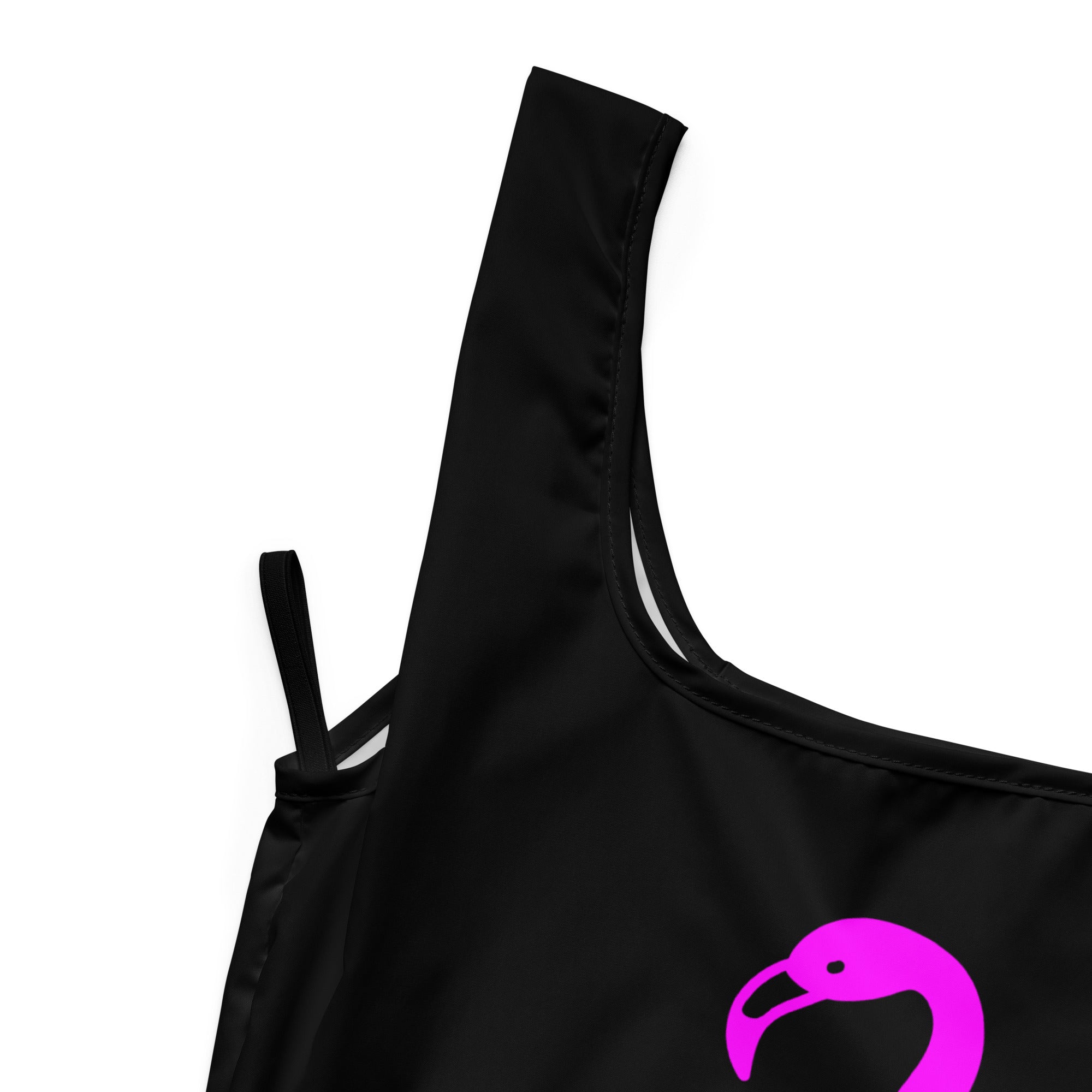 tsgabrielle® • Flamant 🦩 Rose • Shopping Bag • Black •