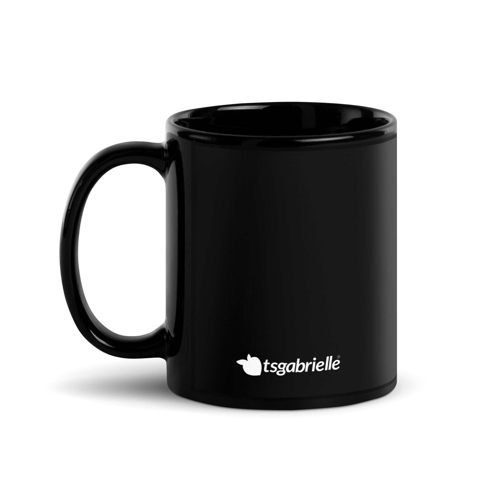 tsgabrielle® • Glossy Mug • Black • Ceramic • 2 Sizes •