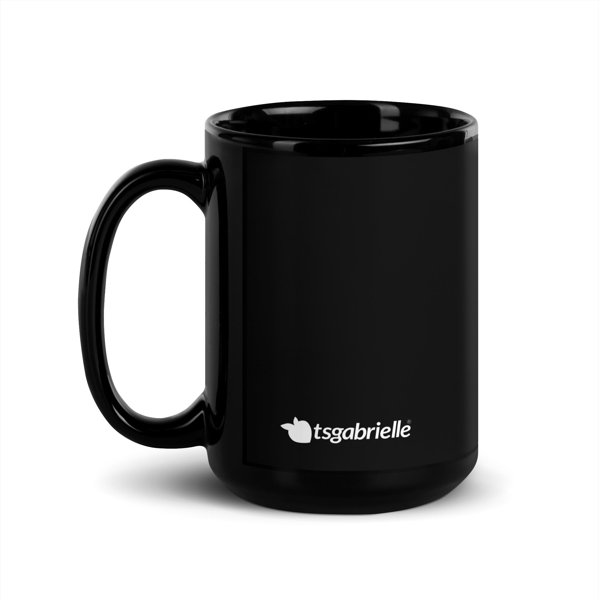 tsgabrielle® • Glossy Mug • Black • Ceramic • 2 Sizes •