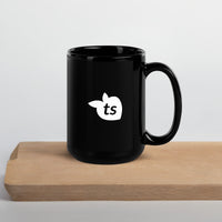 tsgabrielle® • Glossy Mug • Black • Ceramic • 2 Sizes •