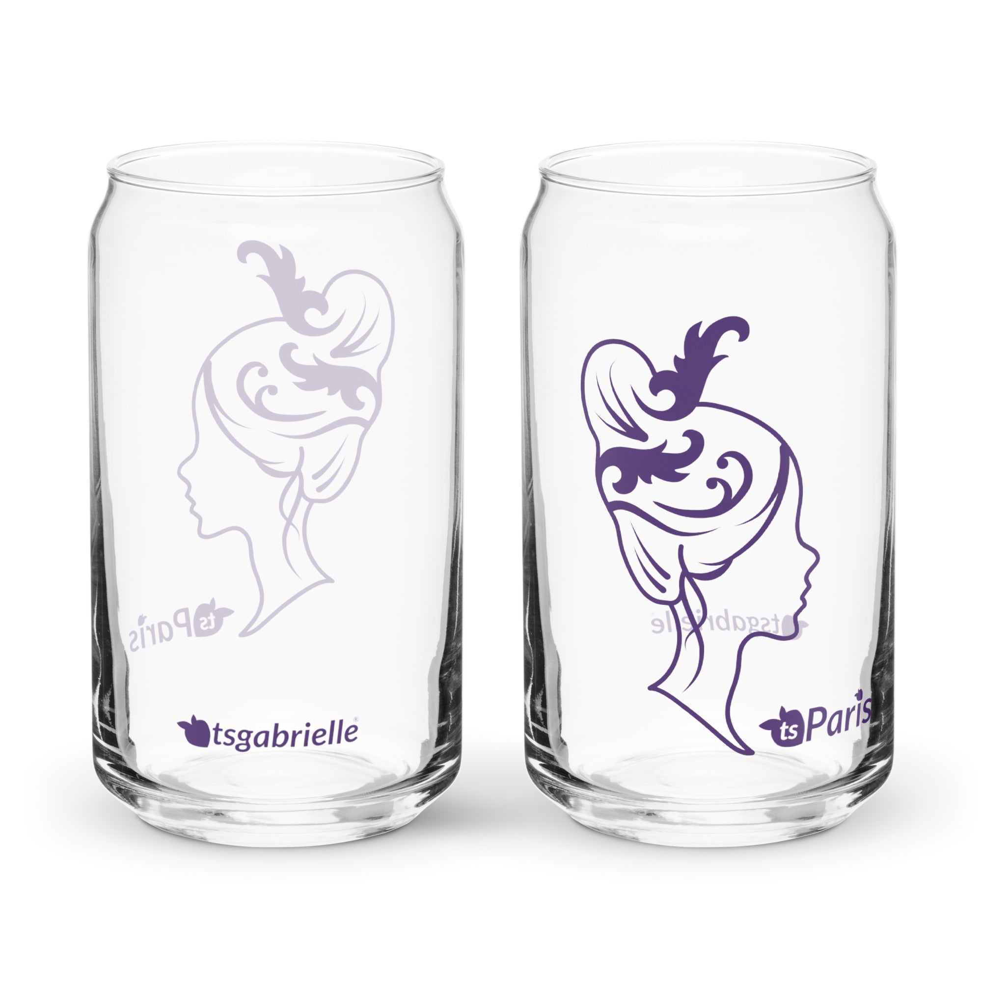 tsgabrielle® • Paris - Marie Antoinette • Burkformat glas • 473 ml • 2 alternativ