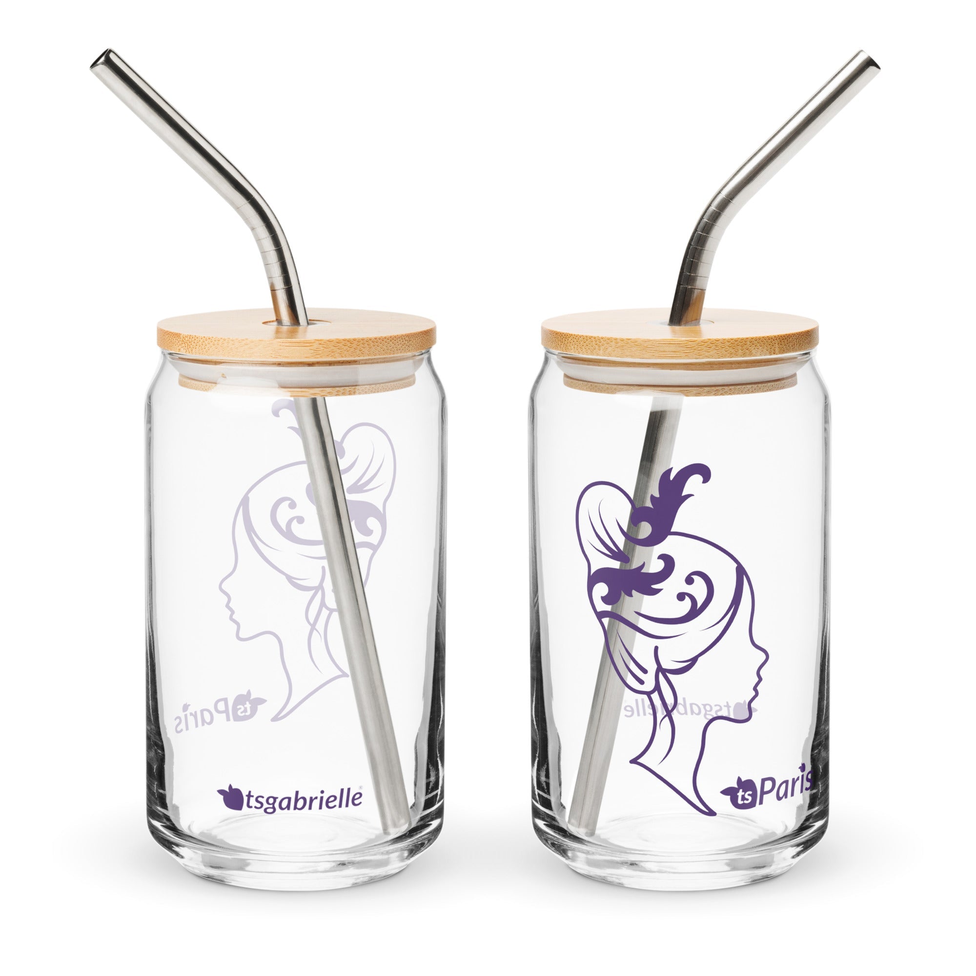 tsgabrielle® • Paris - Marie Antoinette • Burkformat glas • 473 ml • 2 alternativ