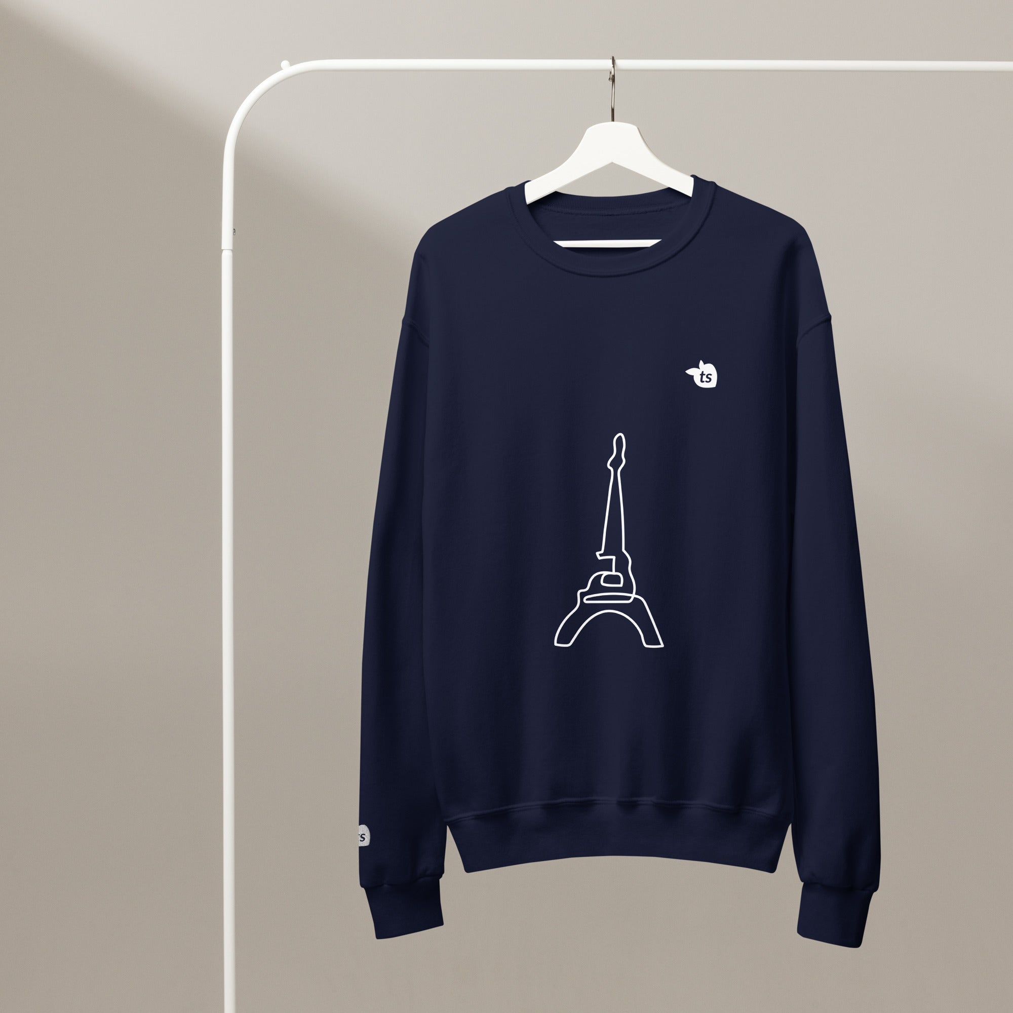 tsgabrielle® • For Her 👗 • Paris - La Tour Eiffel • Crew Neck Sweatshirt •