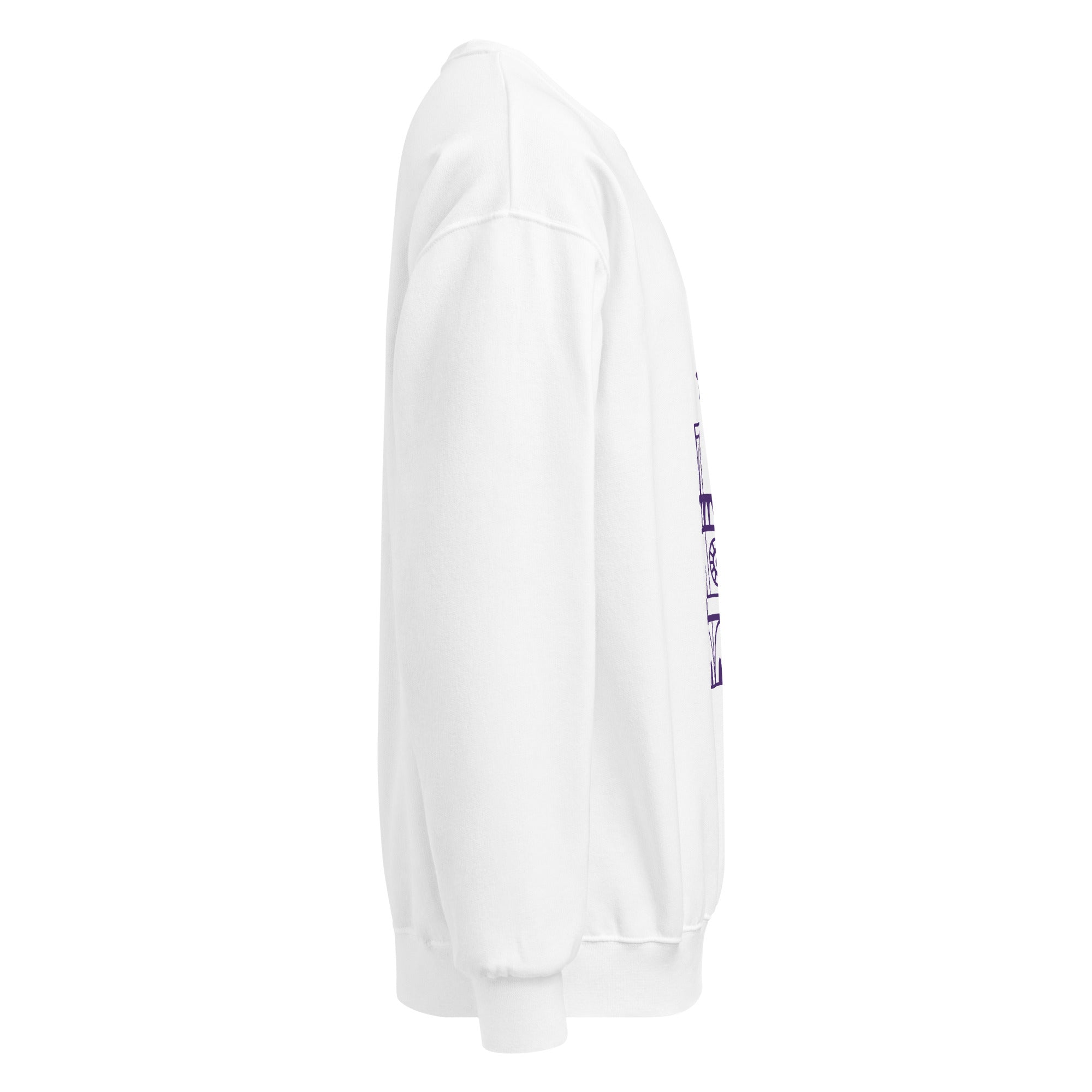 tsgabrielle® • For Him 👔 • Paris - Notre-Dame Cathedral • Crew Neck Sweatshirt • White •