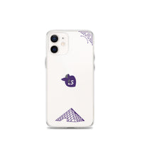 tsgabrielle® • Paris - The Louvre Pyramid • Clear Case Compatible with iPhone® • Latest Models • iPhone 12 mini Clear Back cover