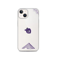 tsgabrielle® • Paris - The Louvre Pyramid • Clear Case Compatible with iPhone® • Latest Models • iPhone 13 Clear Back cover