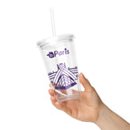 tsgabrielle® • Paris - Louvrens pyramid • Plastmugg • Genomskinlig • 590 ml