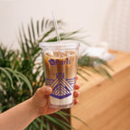 tsgabrielle® • Paris - Louvrens pyramid • Plastmugg • Genomskinlig • 590 ml