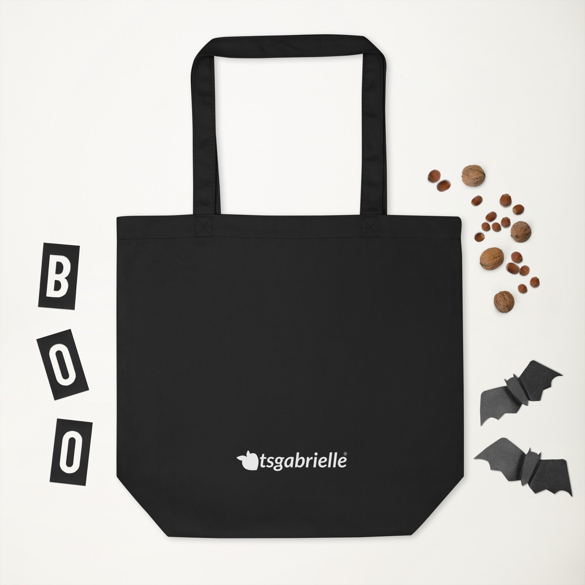 tsgabrielle® • Paris - Da Vinci • Tote Bag • Black • 100% Cotton Organic •