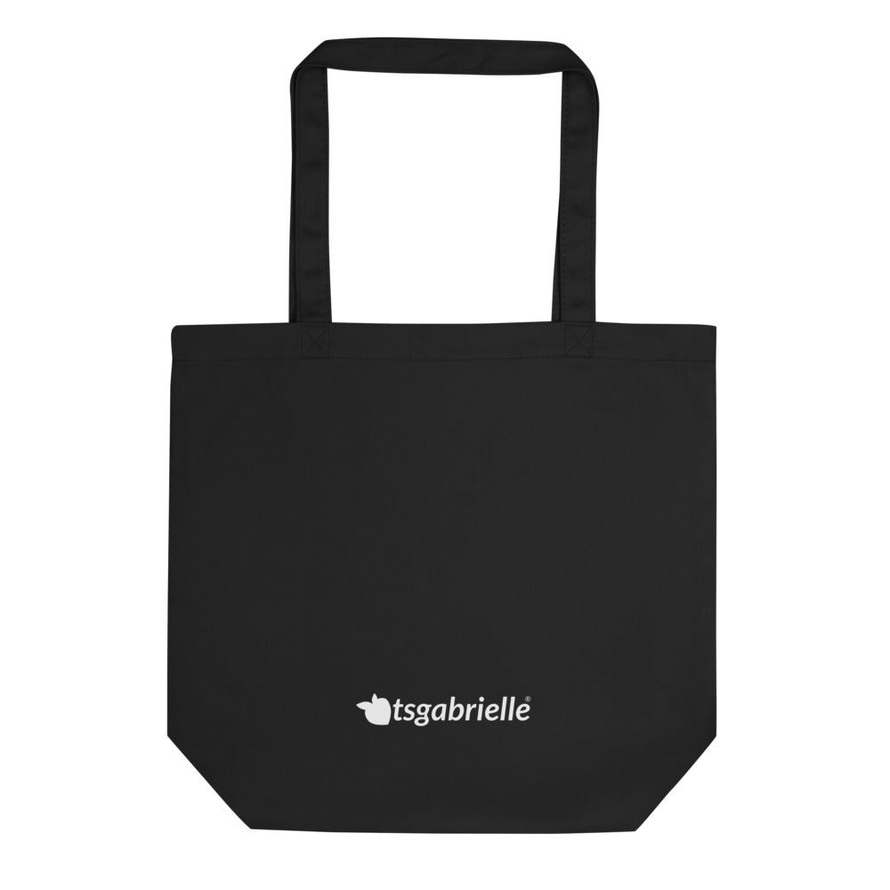 tsgabrielle® • Paris - Da Vinci • Tote Bag • Black • 100% Cotton Organic •