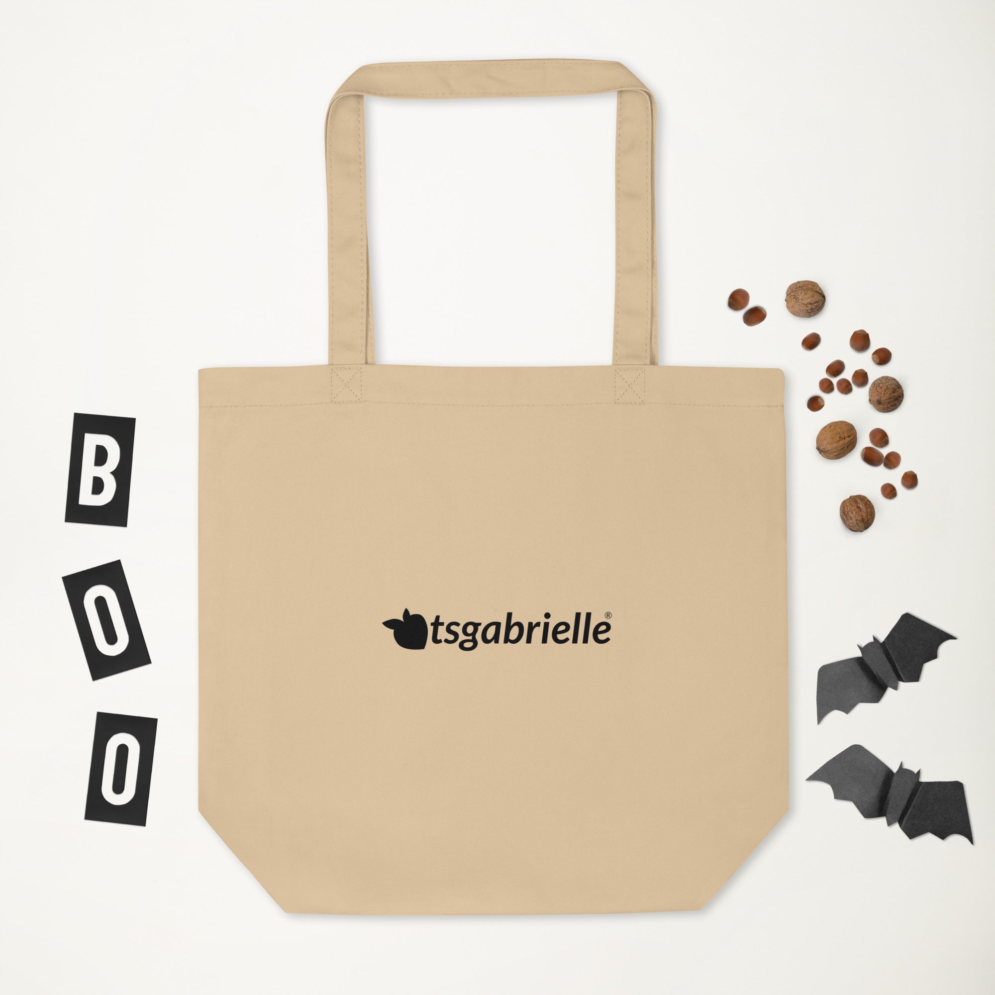 tsgabrielle® • Eco Tote Bag • Oyster • 100% Organic Cotton •