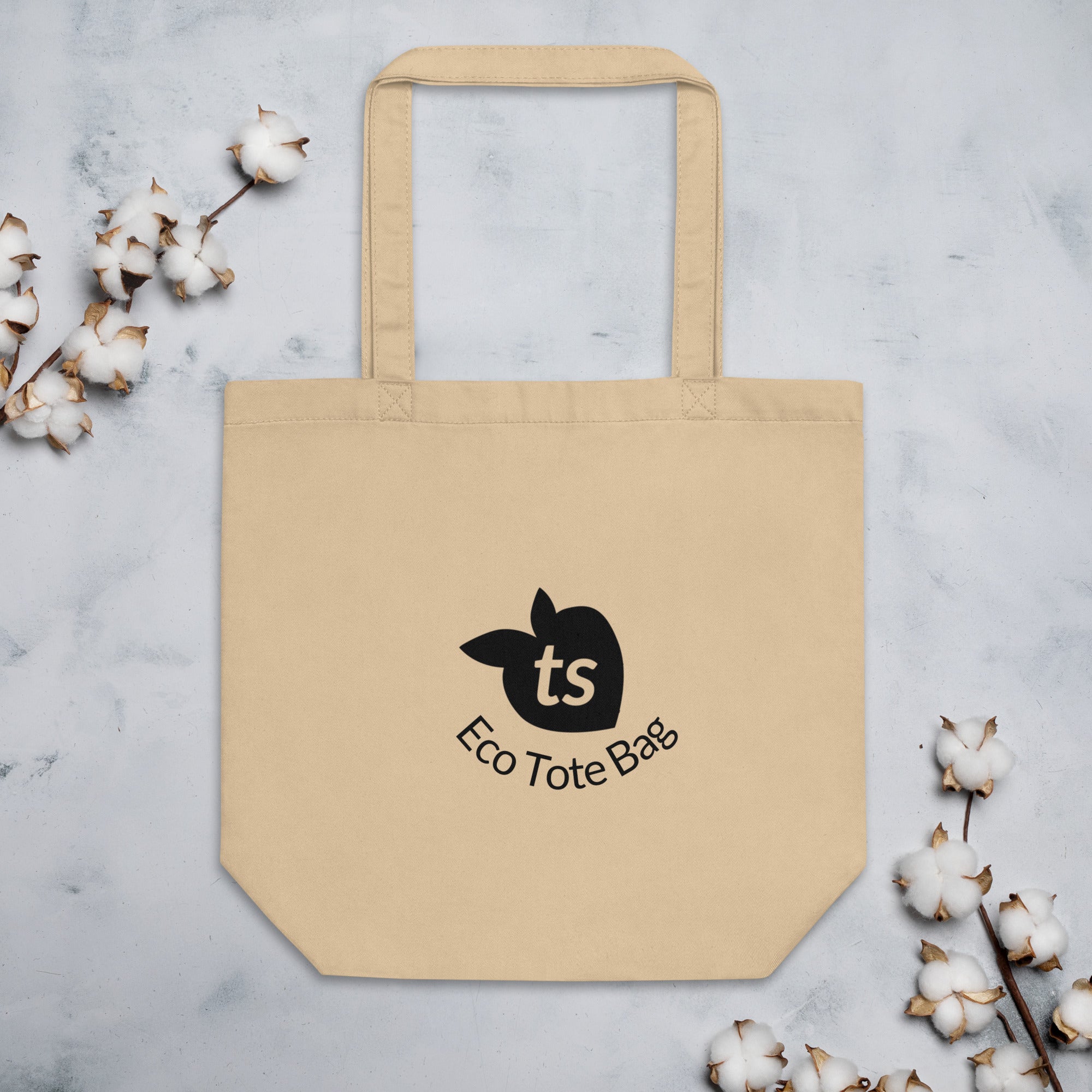tsgabrielle® • Eco Tote Bag • Oyster • 100% Organic Cotton •