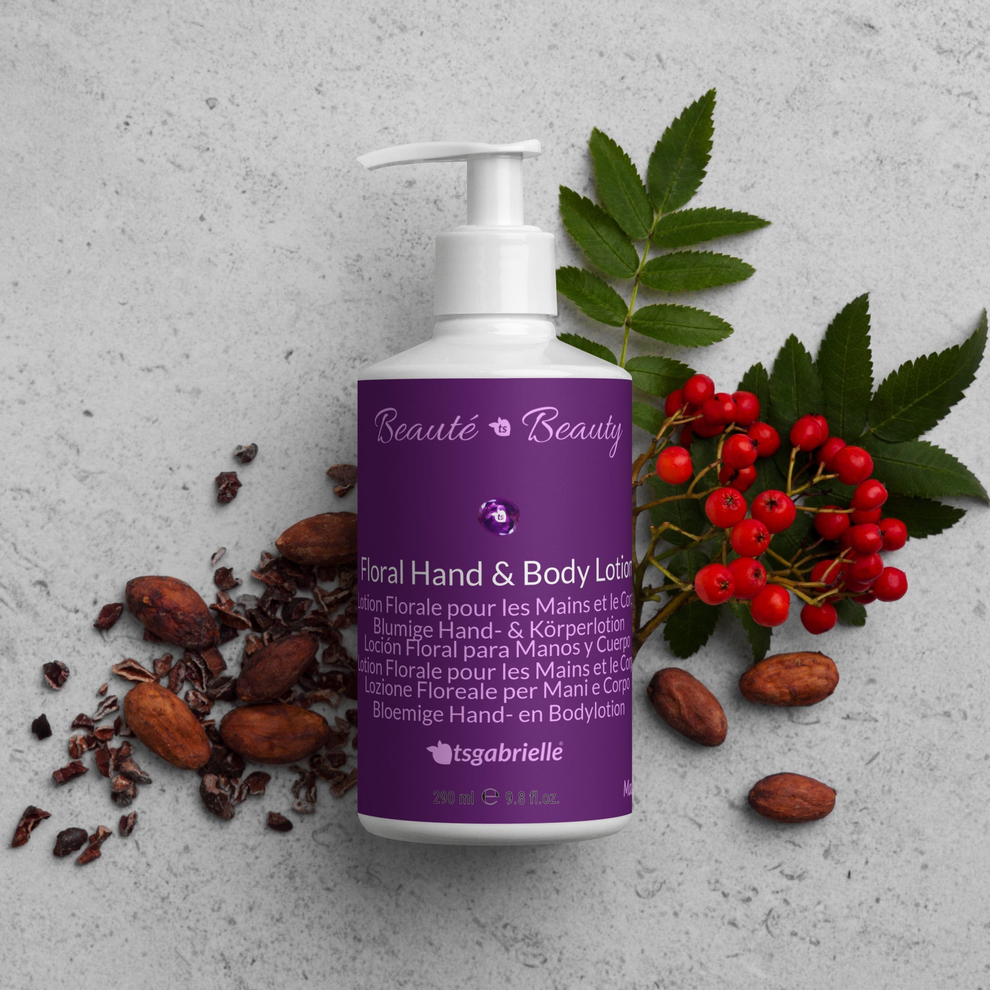 tsgabrielle • Skönhet • Skönhet • Blommig hand- och kroppslotion • 290 ml