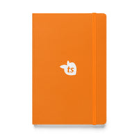 JournalBook® by tsgabrielle® • Hardcover Bound Notebook • 8 Colors • Orange