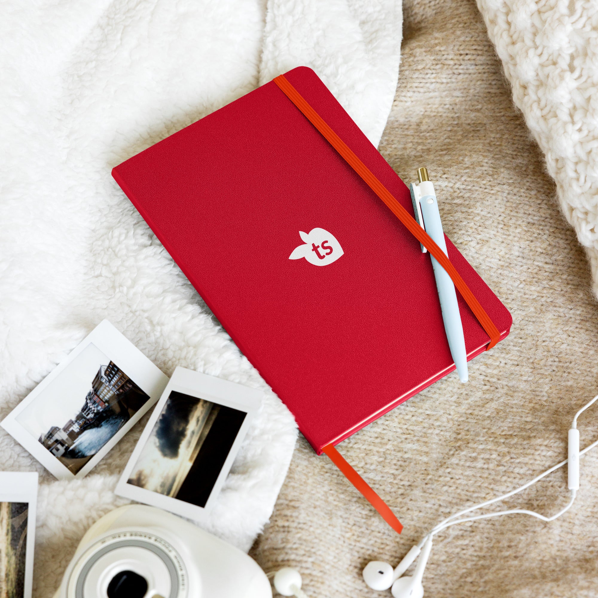 JournalBook® by tsgabrielle® • Hardcover Bound Notebook • 8 Colors •