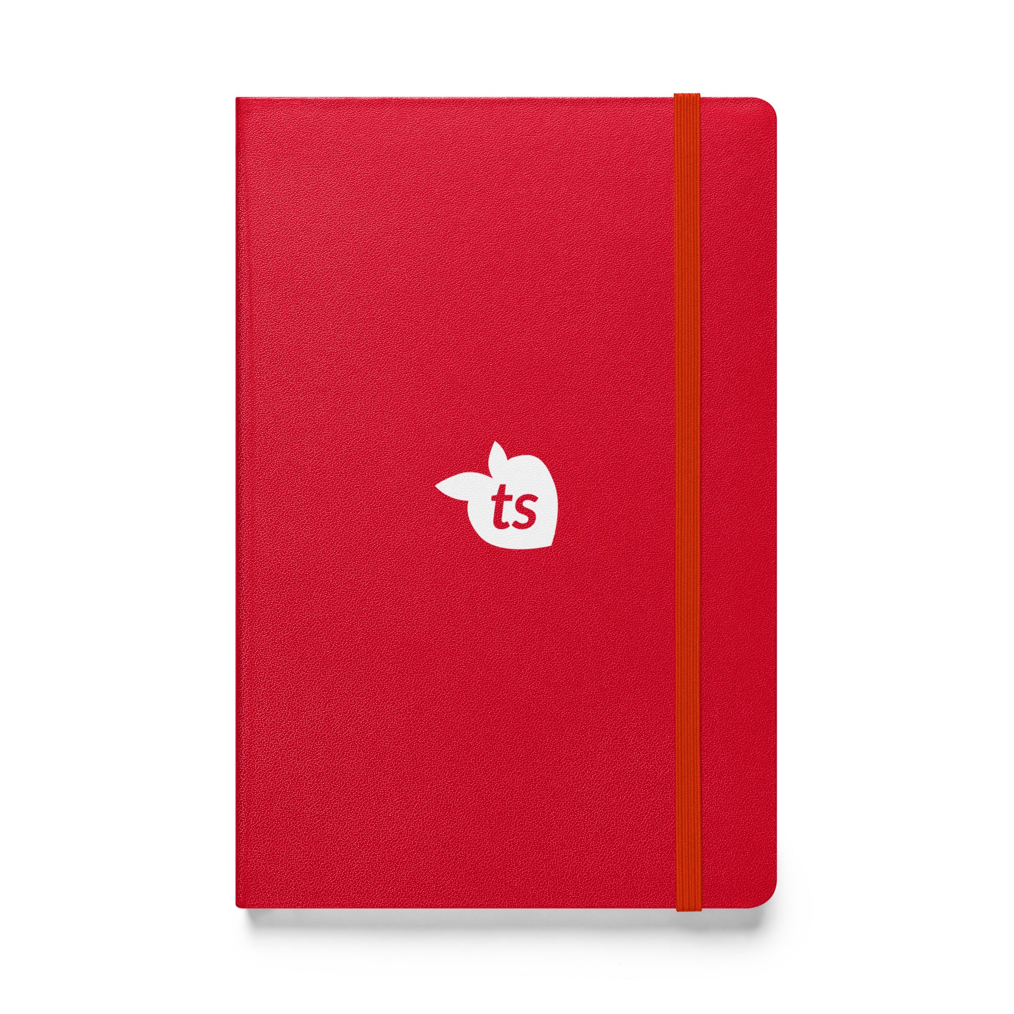 JournalBook® by tsgabrielle® • Hardcover Bound Notebook • 8 Colors • Red