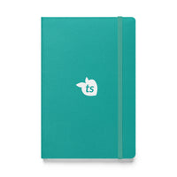 JournalBook® by tsgabrielle® • Hardcover Bound Notebook • 8 Colors • Turquoise