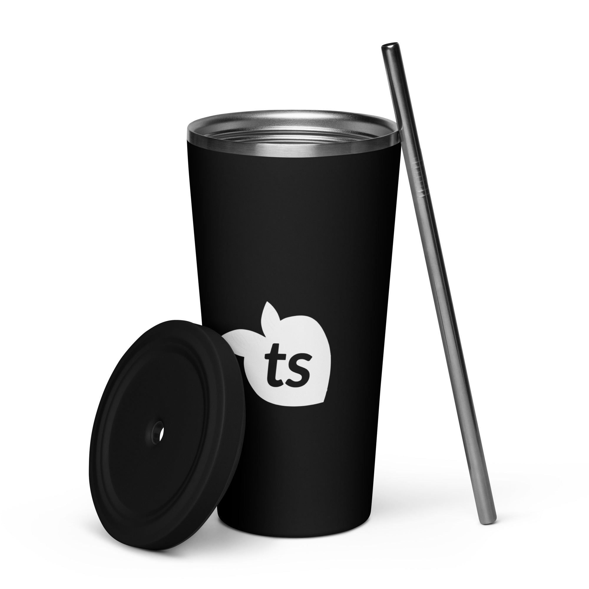 tsgabrielle® • Tumbler • Stainless Steel • Black • 20 oz