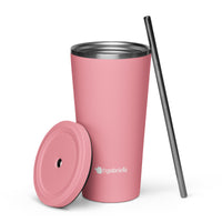 tsgabrielle® • Tumbler • Stainless Steel • Pink • 20 oz •