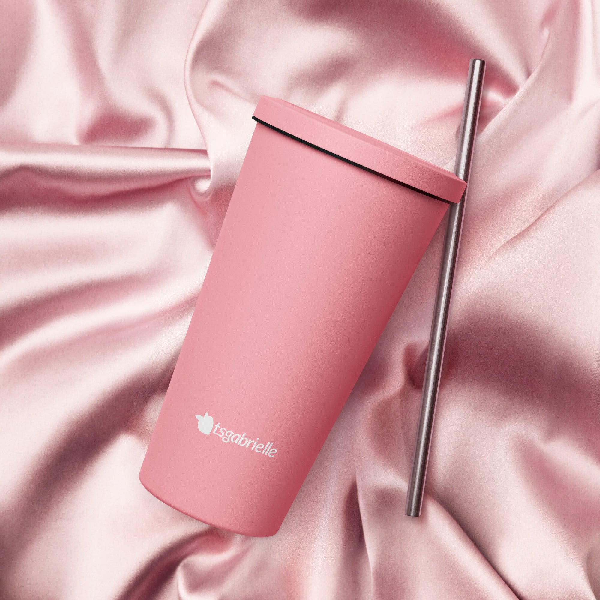 tsgabrielle® • Tumbler • Stainless Steel • Pink • 20 oz •