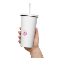 tsgabrielle® • Paris - Marie Antoinette • Tumbler • Stainless Steel • White • 20 oz