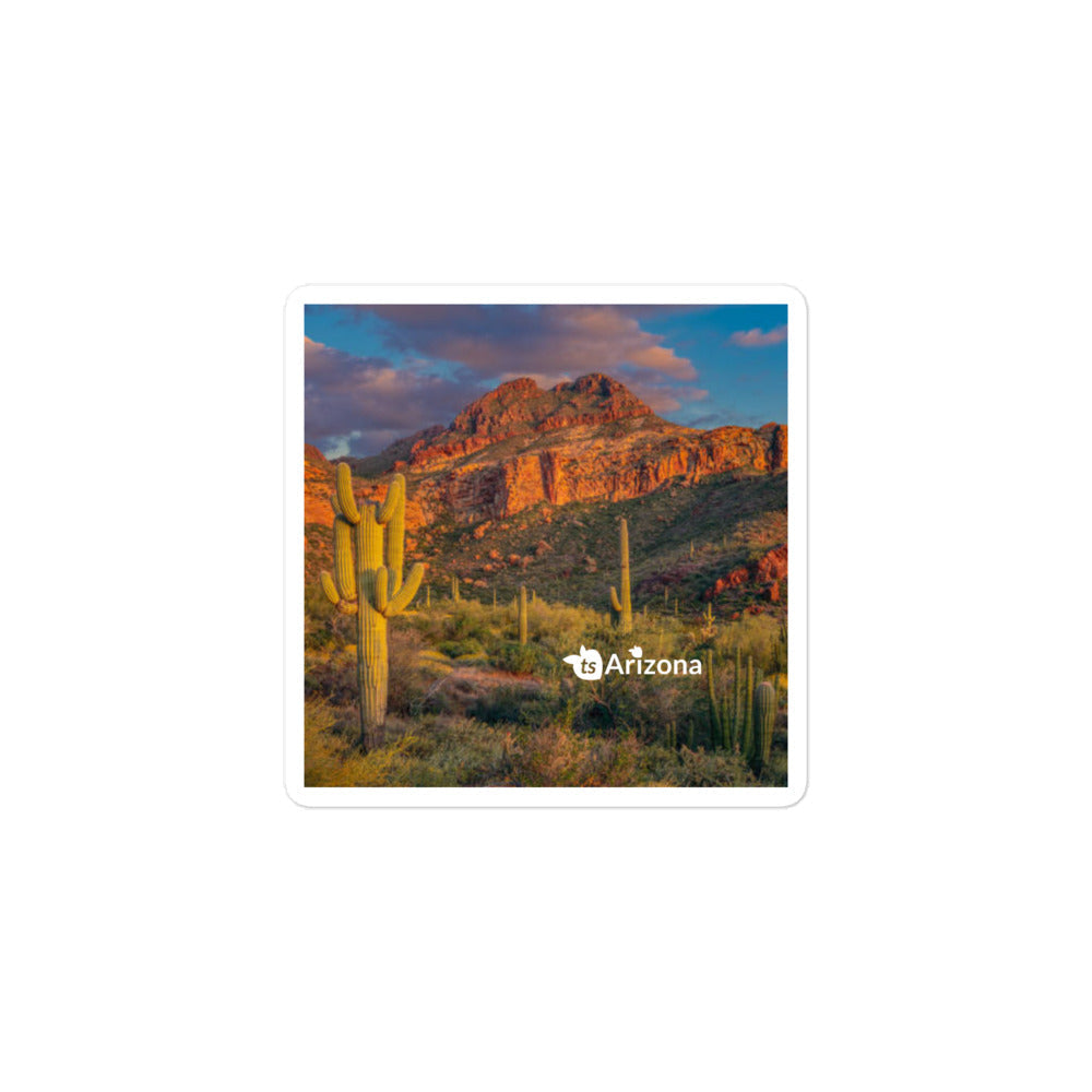 tsgabrielle® • Arizona - Tucson bergskedja • Bubbelfri klistermärke • 3 storlekar