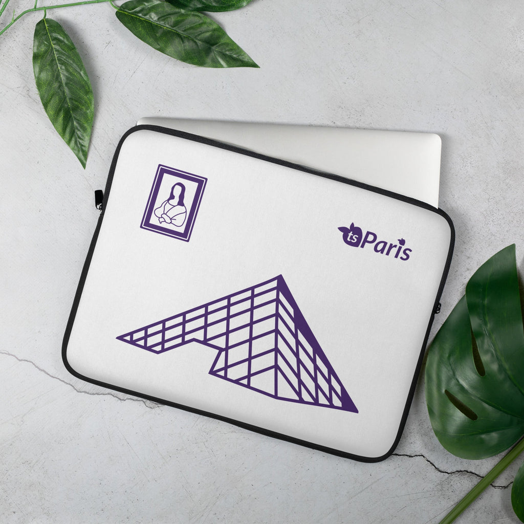 tsgabrielle® • Paris - The Louvre Pyramid • Laptop Sleeve • 2 Sizes - 13" and 15"