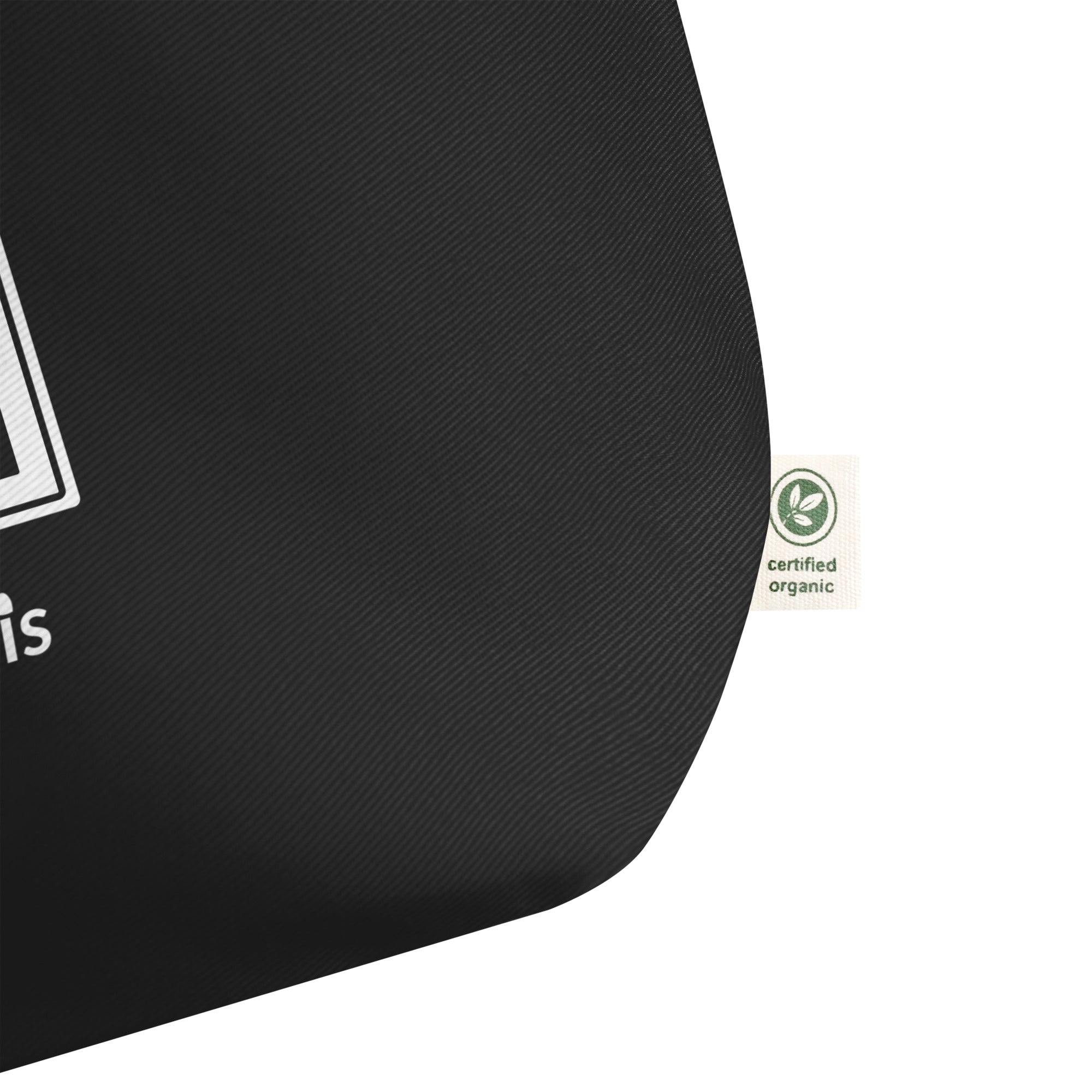 tsgabrielle® • Paris - Da Vinci • Large Tote Bag • Black • Cotton Organic •