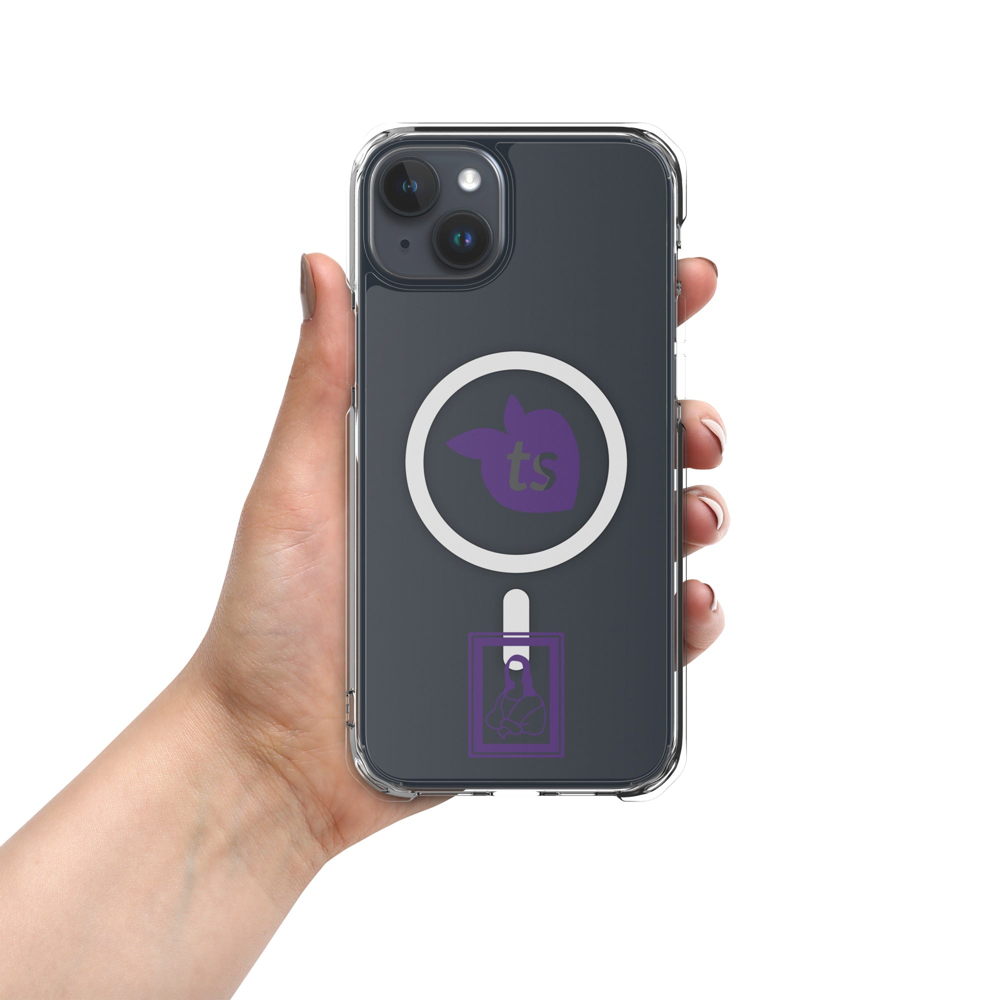 tsgabrielle® • Paris - Da Vinci • Case Compatible with iPhone® • Clear • MagSafe® • Latest Models •