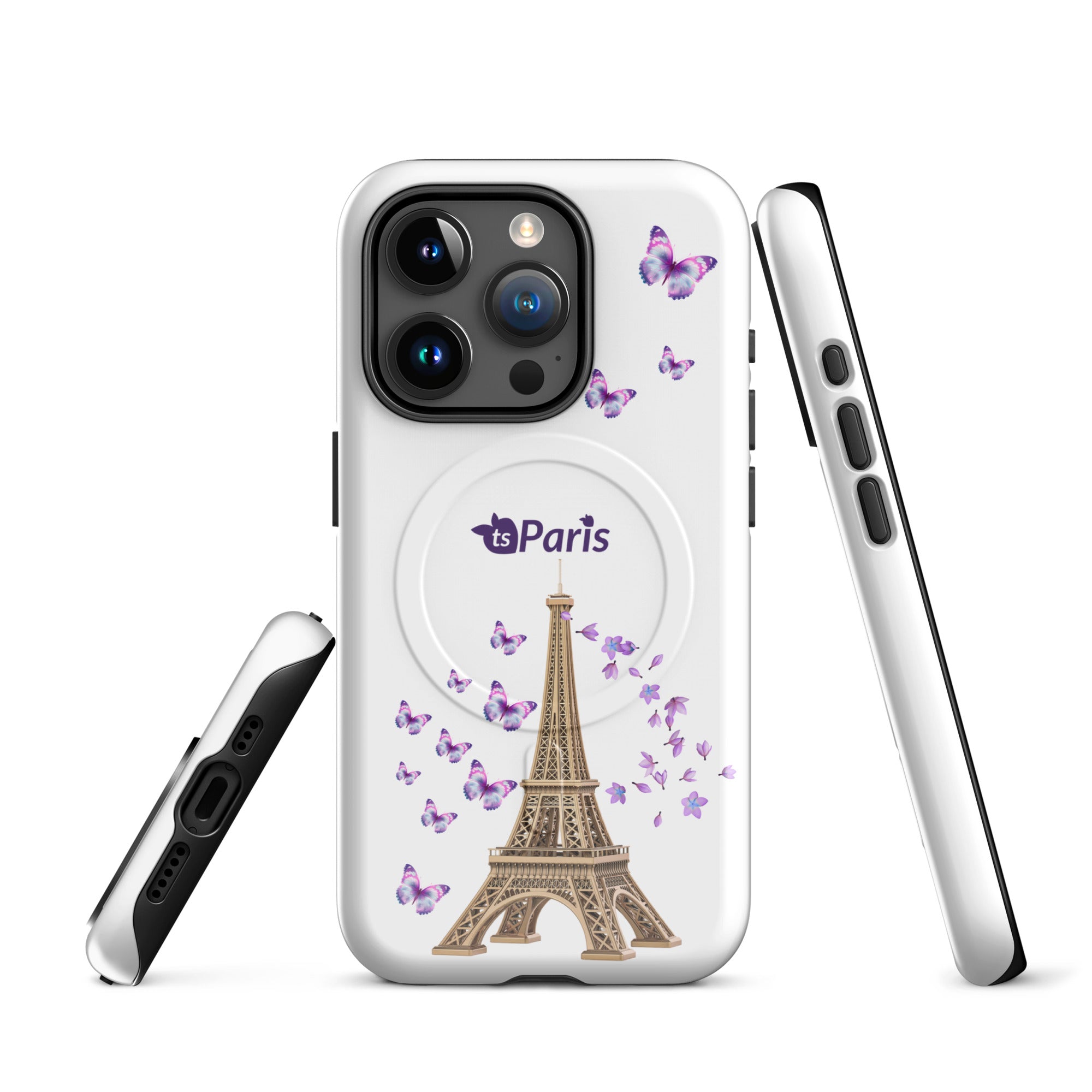 tsgabrielle® • Paris - La Tour Eiffel • Tough Case Compatible with iPhone® • MagSafe® • Latest Models •