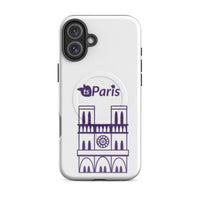 tsgabrielle® • Paris - Notre-Dame Cathedral • Tough Case Compatible with iPhone® • White • MagSafe® • Latest Models • iPhone 16 Plus White Back cover