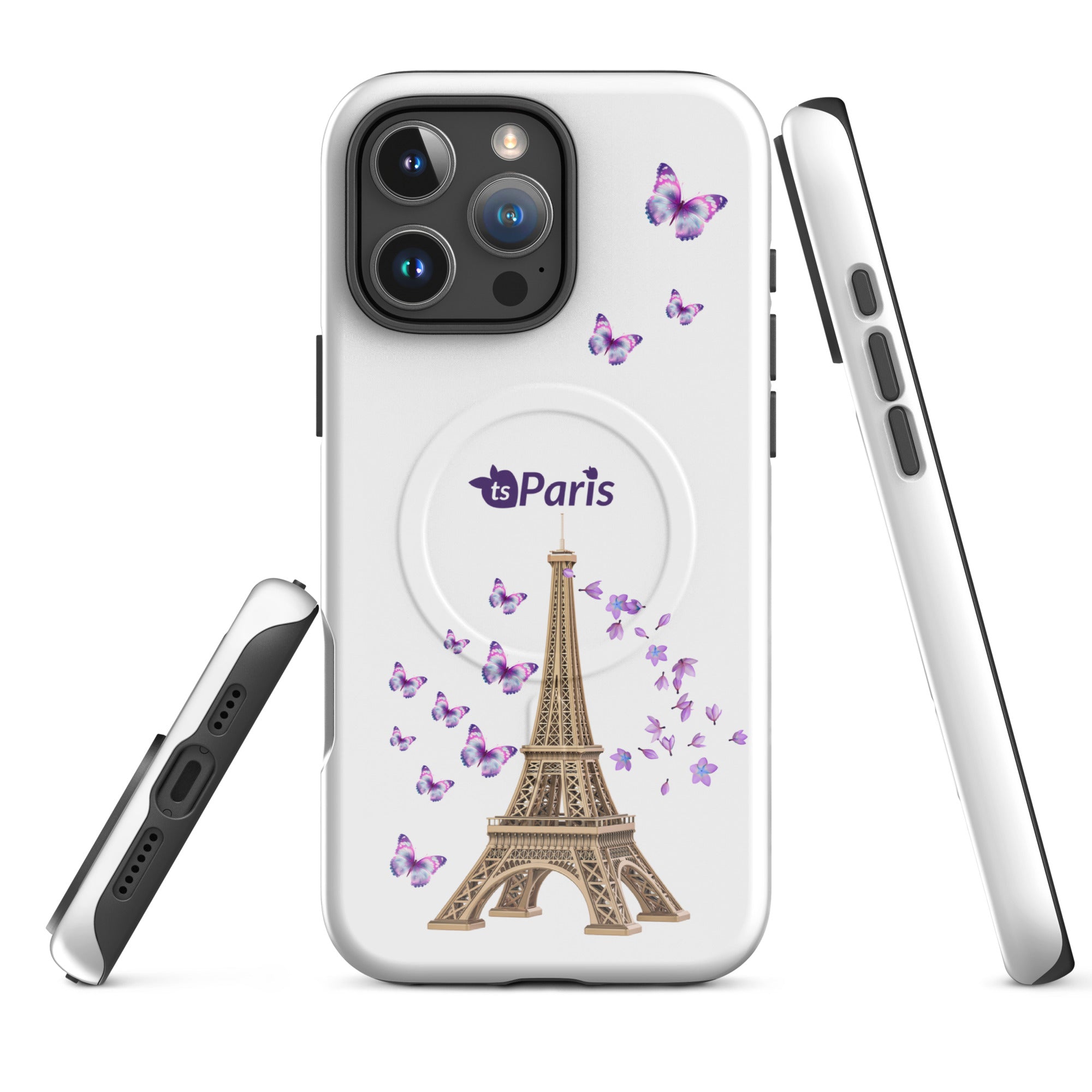 tsgabrielle® • Paris - La Tour Eiffel • Tough Case Compatible with iPhone® • MagSafe® • Latest Models •