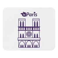 tsgabrielle® • Paris - Notre-Dame Cathedral • Mouse Pad • White • White Rectangular City